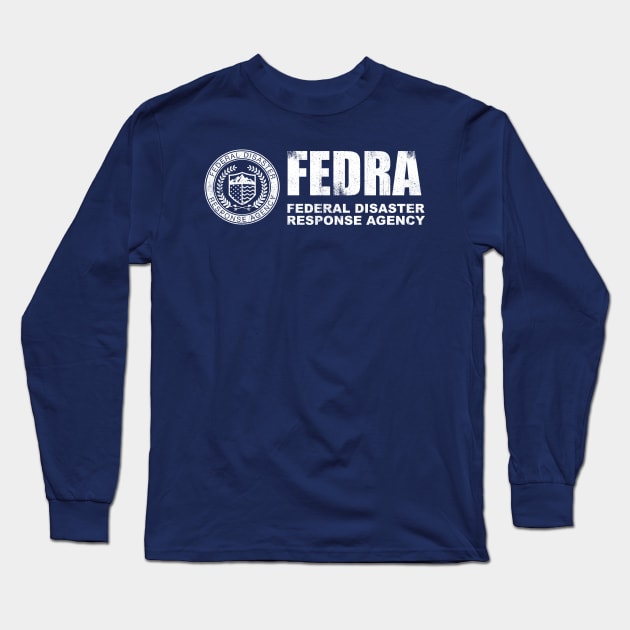 FEDRA Logo - TLOU Distressed style Long Sleeve T-Shirt by wookiemike